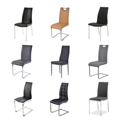 China (Other) Best Selling Stainless Steel Adjustable Plastic Cheap Dining Chair Fashionable Dining Chair for sale