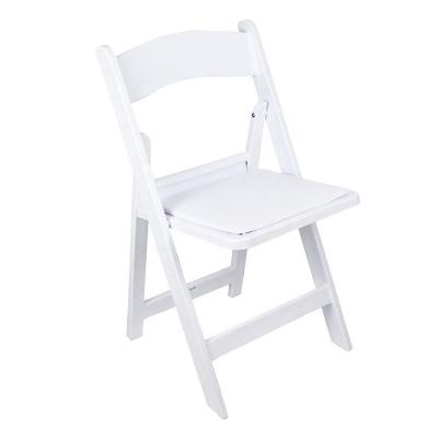 China Wholesale Modern Good Quality Plastic Wedding Event Garden Chairs White Outdoor Cheap Plastic Folding Chair for sale