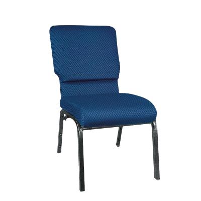 China High quality and best selling modern products metal blue church banqueting chairs chairs for church from China for sale