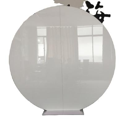 China 2021 modern luxury round shape party wedding stage backdrop decoration for wedding for sale