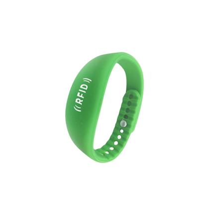 China Waterproof / Weatherproof Most Trustworthy Manufacturer Custom Rfid Nfc Wrist Band Silicone Wristband for sale