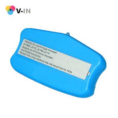 China GC21 GC31 Cartridge Chip Resetter For Ricoh GX2500 GX3000 GX3000SF GX3000S GX5000 GX7000 GXe3350n GXe5050n GXe5500 Printer Cartridge Chip Resetter For Ricoh for sale