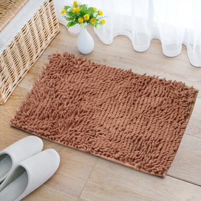 China Sustainable Hot Selling Floor Chenille Bathroom Blankets Anti-Slip Mat for sale