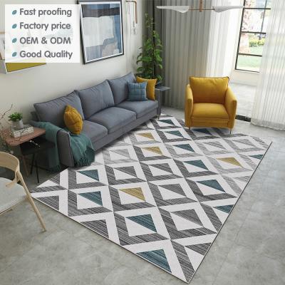 China High Quality Luxury Area Rugs Washable Modern Big Carpet Blankets Factory Price Customized Design For Living Room for sale