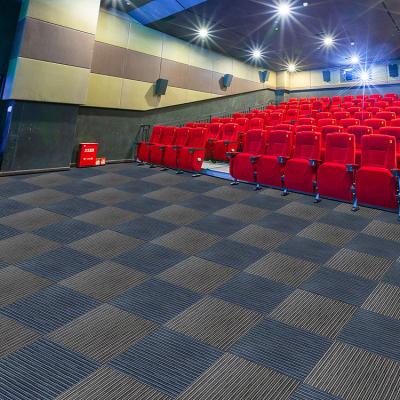 China China High Quality High Low Custom Made Carpet Durable Loop Area Rug For Cinema for sale