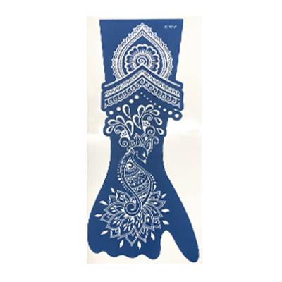 China 2021 New Temporary Designs and Style Henna Screen Stencils for Hand and Arm for Henna Art Wholesale for sale