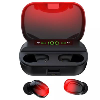 China Touch Control Waterproof Earbuds BT 5.0 Noise Canceling TWS Earbuds Digital Display Wireless Earbuds for sale