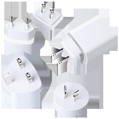 China UniversalÂ   Hot Selling USB Interchangeable Wall Charger Multifunctional Mobile Phone Portable Chargers for sale