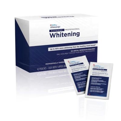 China Age 18 or above 1 Box 42 Crest Whitestrips Supreme Professional Whitening Treatments for sale