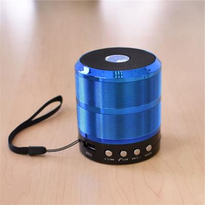 China Portable Mini Wireless Smart Speakers Small Waterproof Desktop Subwoofer FM Radio TF Card USB Mobile Phone Super Bass No Audio for sale