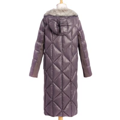 China Breathable European Down Jackets Womens Down Coat Long Down Jacket Made In China for sale