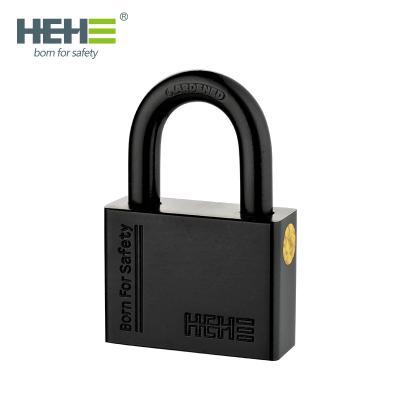 China Armored Iron Warehouse Heavy Duty Padlock 4 Full Body Keys Enclosed Desk Drawer Lock for sale