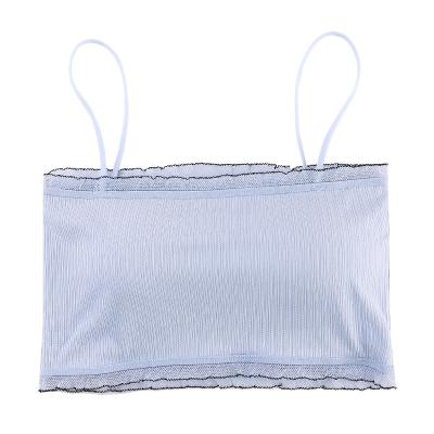 China QUICK DRY a variety of colors to choose beautiful back sports tube top wrapped seamless chest sleep bra for sale