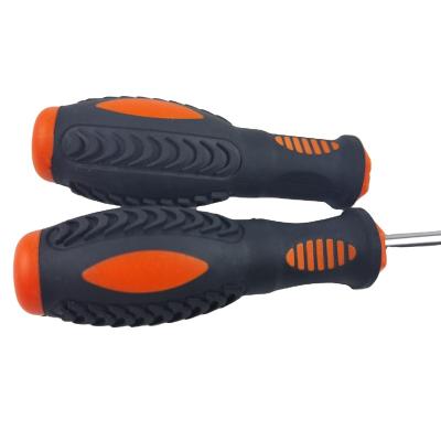 China Fasten / Loosen Anti-Slip Screw Chrome-Vanadium Grip Phillips Screwdriver Mini Rubber Slotted Screwdriver for sale