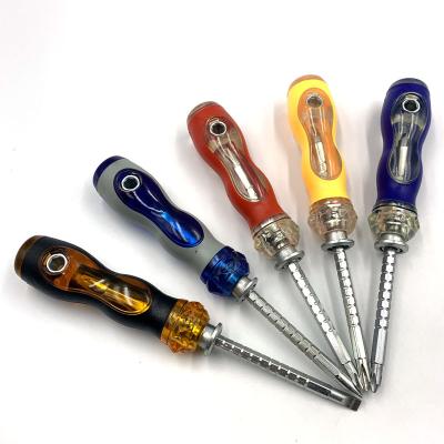 China Plastic High Quality Flexible Nut Multi Tool Screwdriver With Dual Function for sale