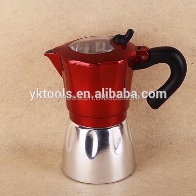 China Best non-induction coffee maker aluminum moka pot for sale