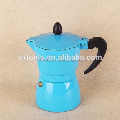 China Aluminum Intelligent Polished Italian Finish Espresso Maker Coffee Machine for sale