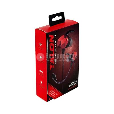 China Gaming Recyclable Earbuds Earphone Package Aper Boxes Customized Recyclable Earbuds With Blister for sale