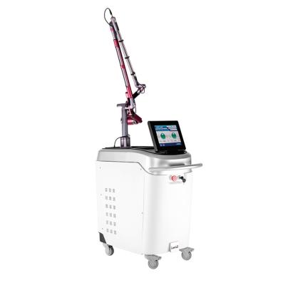 China Q Switched ND Yag Laser Picolaser Pico Machine Price Lutron Pico Laser Tattoo Removal ND Yag Qswitch Dye Removal Laser Second Spectra for sale