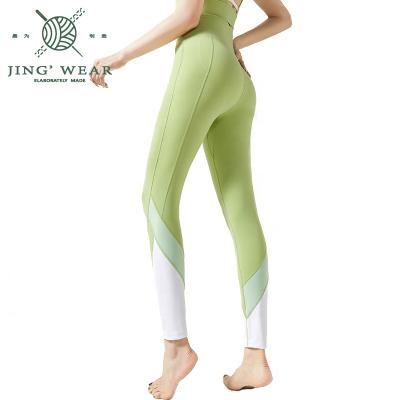 China Color Antibacterial Pure Leg Gym Quilting Fitness Printed New 2022 Leggings for sale