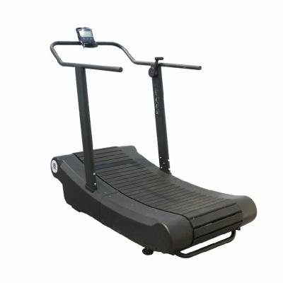 China Commercial Mechanical Running Fitness Equipment Machine Gym Self-Generating Treadmill Without Motor Woodway Curve Treadmill for sale