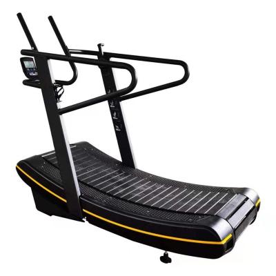 China Home commercial self-produced unpowered sport curved running machine self-produced curved treadmill air runner manual treadmill machine for sale