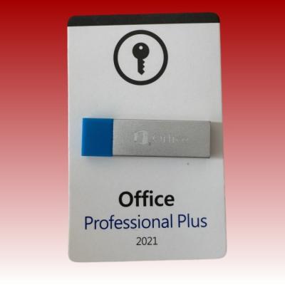 China Microsoft Office 2021 Professional Plus DVD-Installationsführer für Office 2021 Pro Plus zu verkaufen