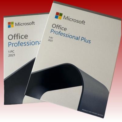 Chine Microsoft Office 2021 Suite logicielle perpétuelle pour Windows/Mac Mise à niveau à vendre