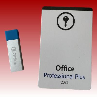 China Unternehmen Office 2021 Professional Plus DVD-Produkt-Schlüsselkarte Office Professional Plus zu verkaufen