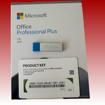 China Microsoft Office 2021 Professional Plus voor Windows10 met regelmatige updates Te koop