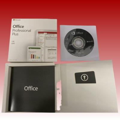 China Activación en línea de Office 2019 Pro Plus 5usuario clave digital de Office 2019 Pro Plus DVD en venta