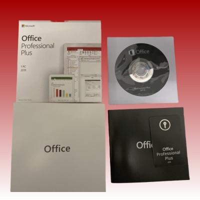 China Verificación fácil de Office 2019 Pro Plus Descarga digital de Office 2019 DVD profesional en venta