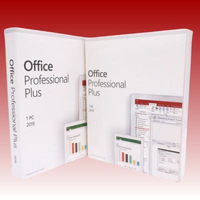 China Microsoft 2019 Office Professional Plus Fysieke media USB Levenslange licentie Te koop