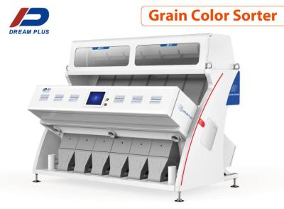 China 6 Rutschkorn-Farbsortierer RGB-Farbtrennzeichen-Maschine mit Hochfrequenzejektor zu verkaufen