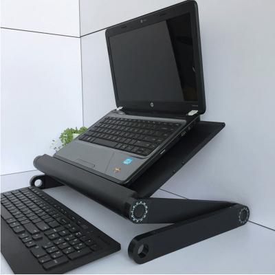 China (Height) Adjustable Fan Cooling Angle Adjustment Foldable Portable Multistage Laptop Stands for sale