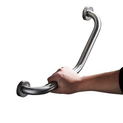 China Modern Brushed Stainless Steel Anti-Slip Handrail Bracket Handle for sale