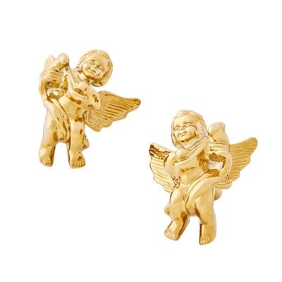 China Modern Luxury angel brass door handles furniture handles for sale