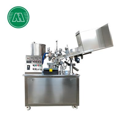 China Full Automatic Cosmetics Chemical Plastic Tube Face Cream Food Toothpaste Filling Sealing Machine for sale