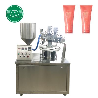 China High Precision Filling Manual Ointment Dye Oval Tube Filling Machine Semi Automatic Tube Level Soft Filling And Sealing Machine for sale