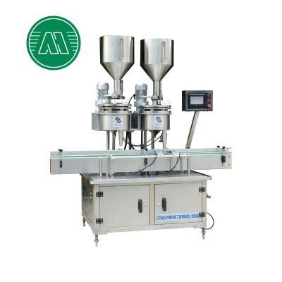 China Automatic Food Talc Detergent Toner Washing Glass Bottle Jar Dry Vial Dosing Powder Filling Machine for sale