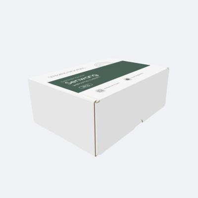 China Fancy Packaging Recyclable Luxury White Eco Friendly Boxes Printing Cosmetic Set Packaging Box for sale