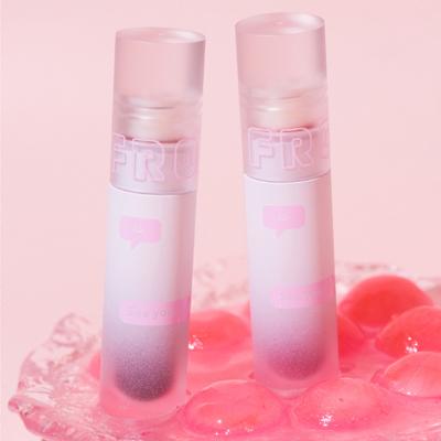 China Waterproof custom vegan dark matte nude lip gloss seller with custom logo for sale