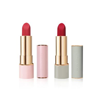 China Custom Vegan Waterproof Lasting Matte Nude Lipstick Wholesale by TALES Hot Selling GOGO Waterproof Pink Lipstick for sale