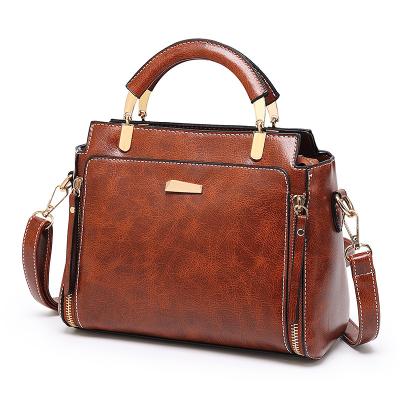 China High Quality New Style PU Leather Women's Handbag Fashion Ladies Handbag One-Shoulder Cross-Body Bag for sale