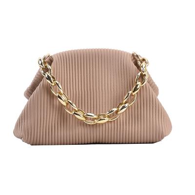 China 2021 New Arrival Lady's Women Shell Bag Purse and Purse Chain Handbags for Ladies Armpit Purse for sale