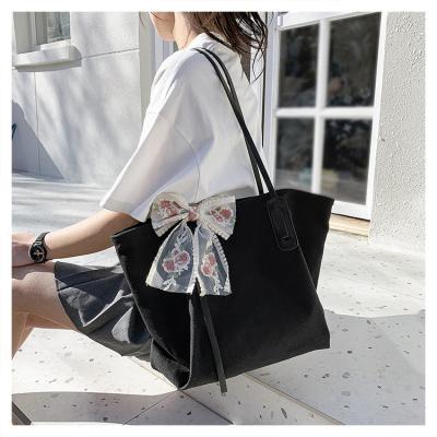 China Capacity Multifunctional Fashion Lager Summer Single Shoulder Canvas Handbag Tote Shopping Bag For Woman for sale