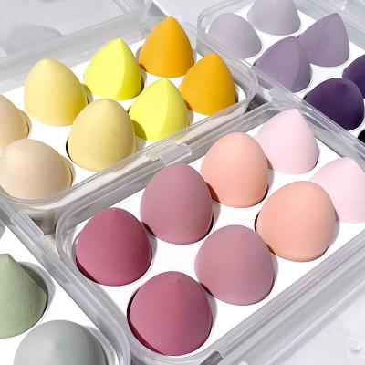 China Hydrophilic Polyurethane Cosmetic Make Up Tools Base Blast Beauty Latex Washable Blenders Free Makeup Sponge for sale