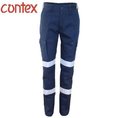 China Hivis Anti-Static Hi Tape High Flame Retardant Reflective Pant Viz Visibility Workwear WW Clear for sale