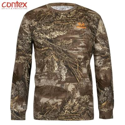 China Custom Softshell Hunting Wear Knit Tank Top Realtree Hunting Camouflage Pullover for sale