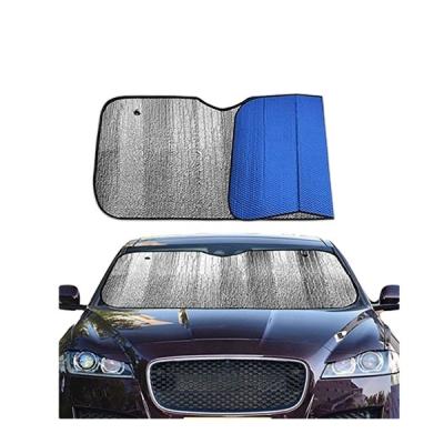 China PE Bubble Pop Car Front Sunshade Customized Block Sunshine+adverstising for sale